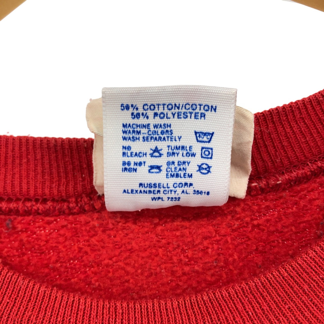 Vintage 90'S America's Favorite Minnie Mouse character sweatshirt, Made in USA, Men's XL cotton red type Vintage Second Hand
