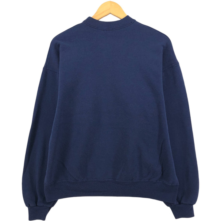 Vintage MINNIE MOUSE Minnie Mouse character sweatshirt, men's size XL unclear navy blue type Vintage Second Hand