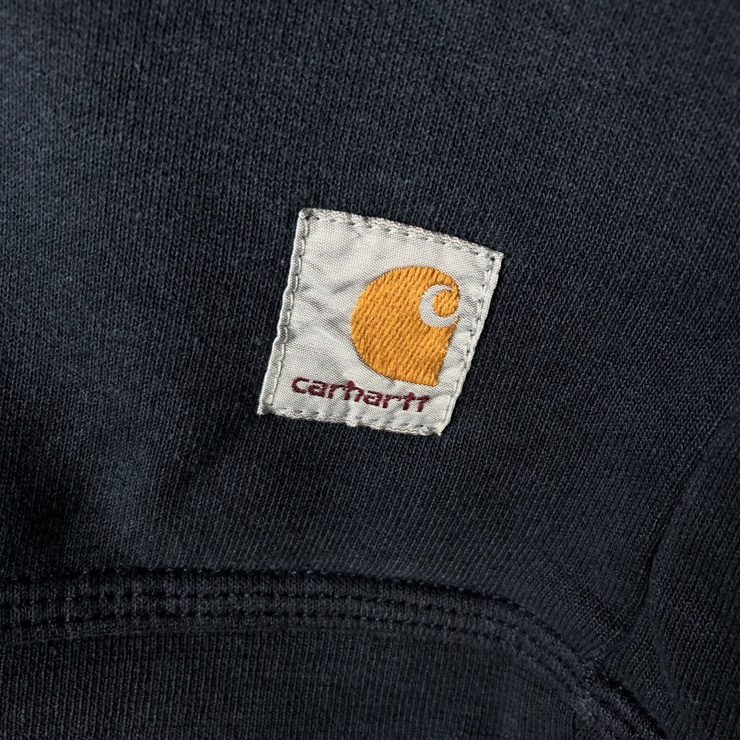 Carhartt Original Fit Printed Sweatshirt, Men's XL unclear navy blue type Vintage Second Hand