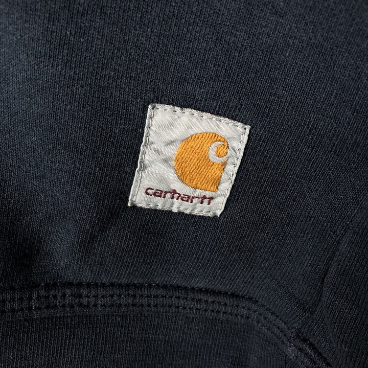 Carhartt Original Fit Printed Sweatshirt, Men's XL unclear navy blue type Vintage Second Hand