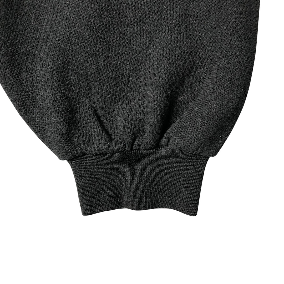90s~00'S Jerzees Plain Blank Sweatshirt Trainer Men's Size L Vintage cotton black type Vintage Second Hand