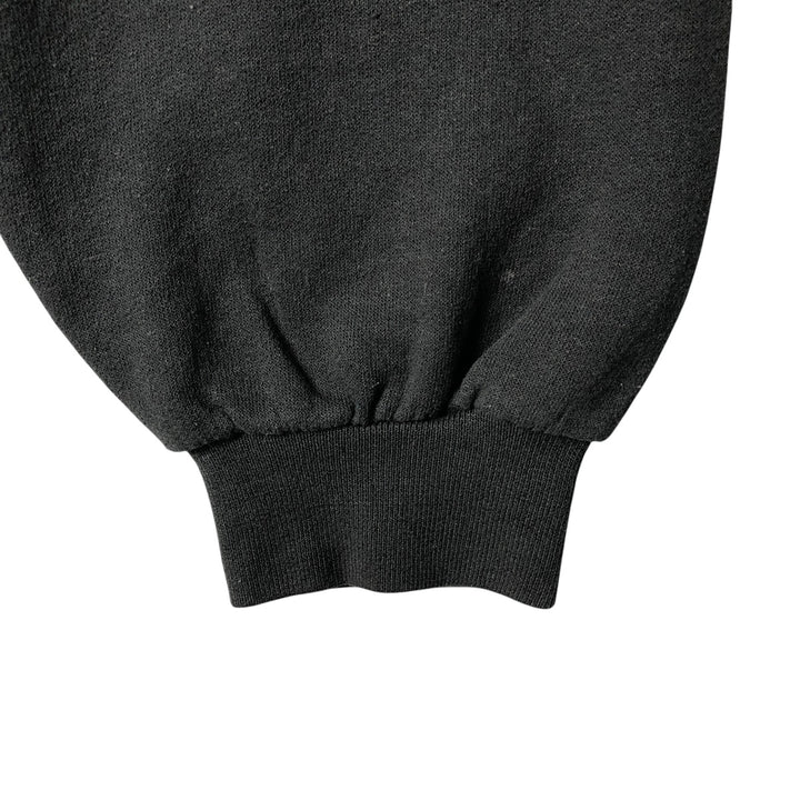90s~00'S Jerzees Plain Blank Sweatshirt Trainer Men's Size L Vintage cotton black type Vintage Second Hand