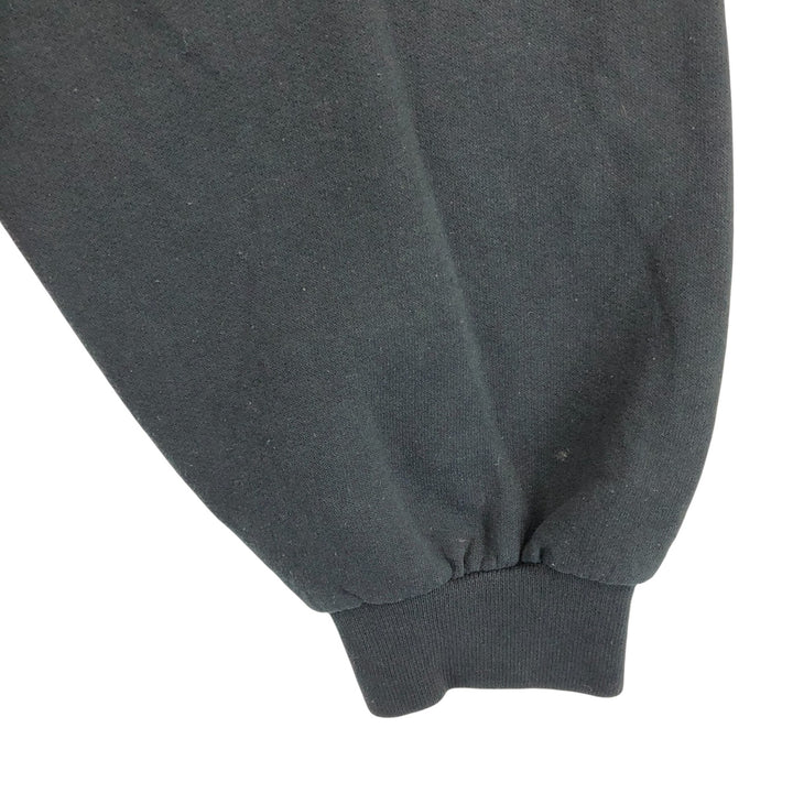 90s~00'S Jerzees Plain Blank Sweatshirt Trainer Men's Size L Vintage cotton black type Vintage Second Hand