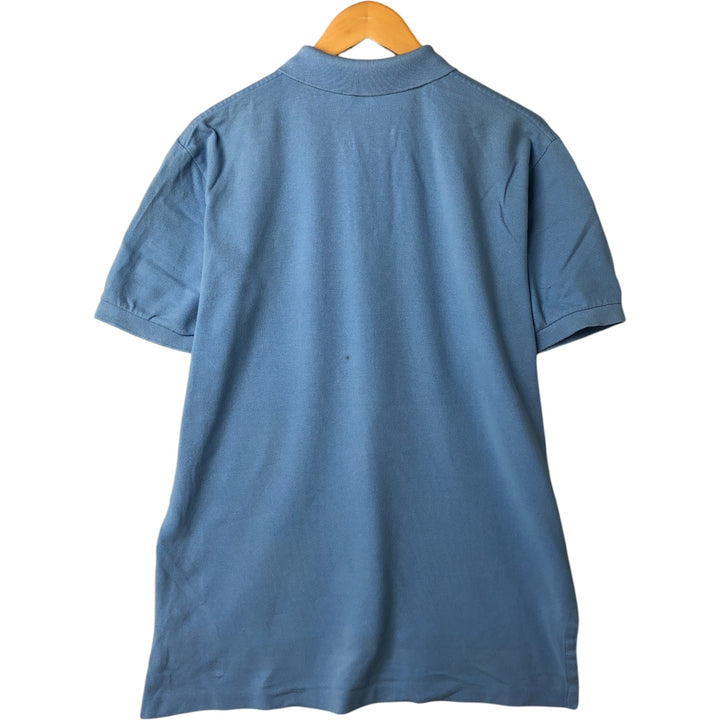Ralph Lauren POLO by Ralph Lauren short sleeve polo shirt, men's size L cotton Blue type light blue Vintage Second Hand