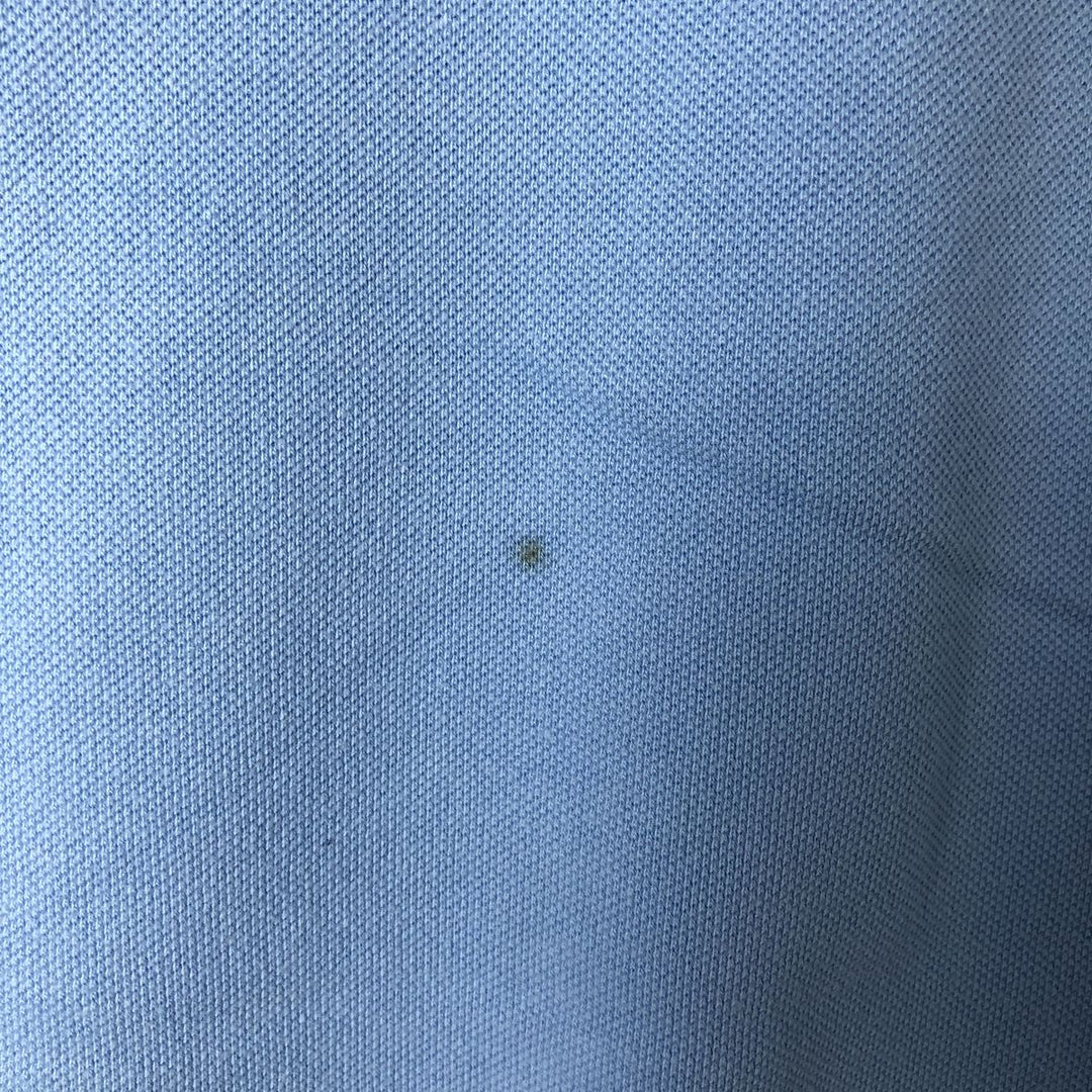 Ralph Lauren POLO by Ralph Lauren short sleeve polo shirt, men's size L cotton Blue type light blue Vintage Second Hand