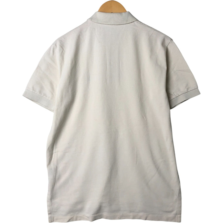 Ralph Lauren POLO by Ralph Lauren short sleeve polo shirt, men's size M cotton white type Vintage Second Hand