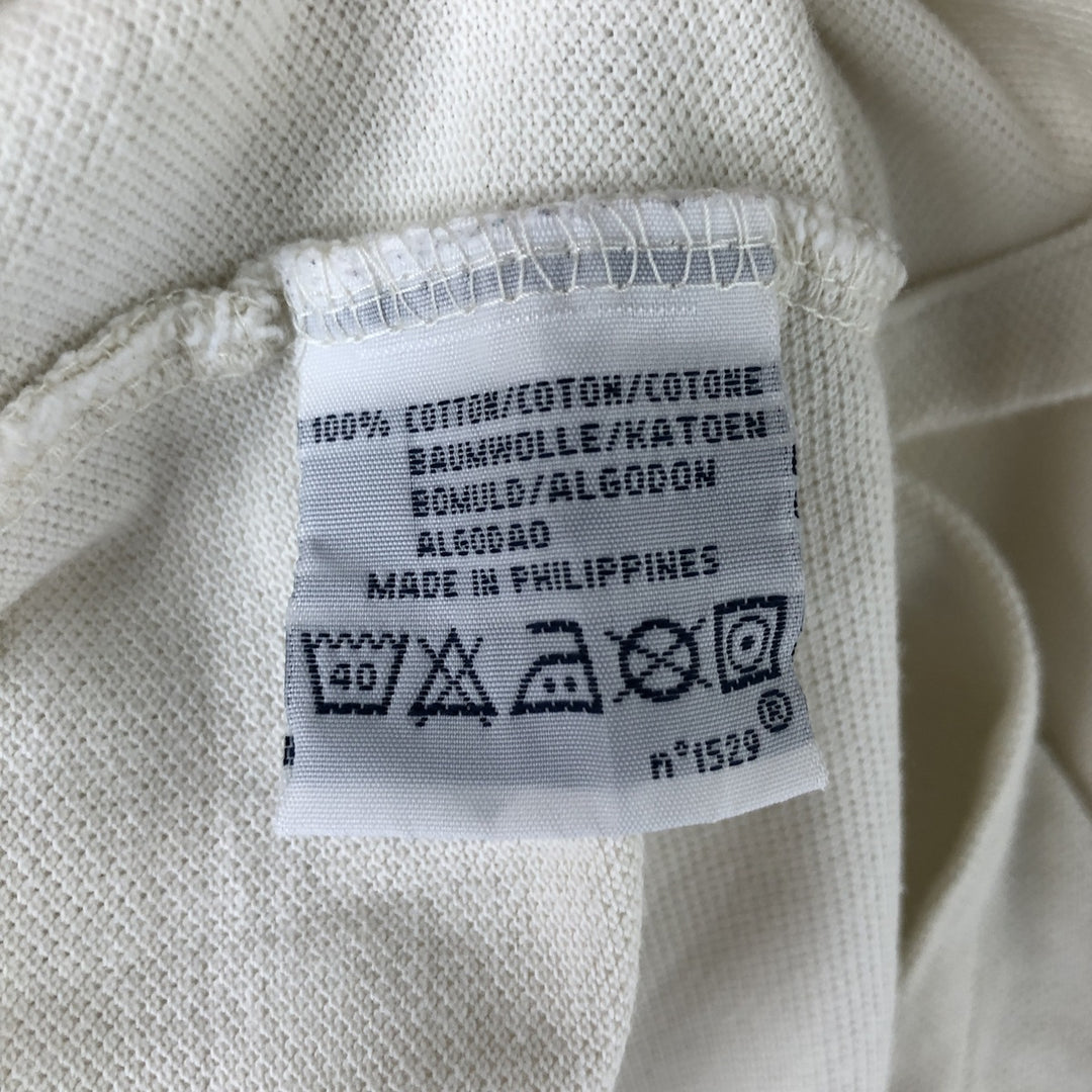 Ralph Lauren POLO by Ralph Lauren short sleeve polo shirt, men's size M cotton white type Vintage Second Hand