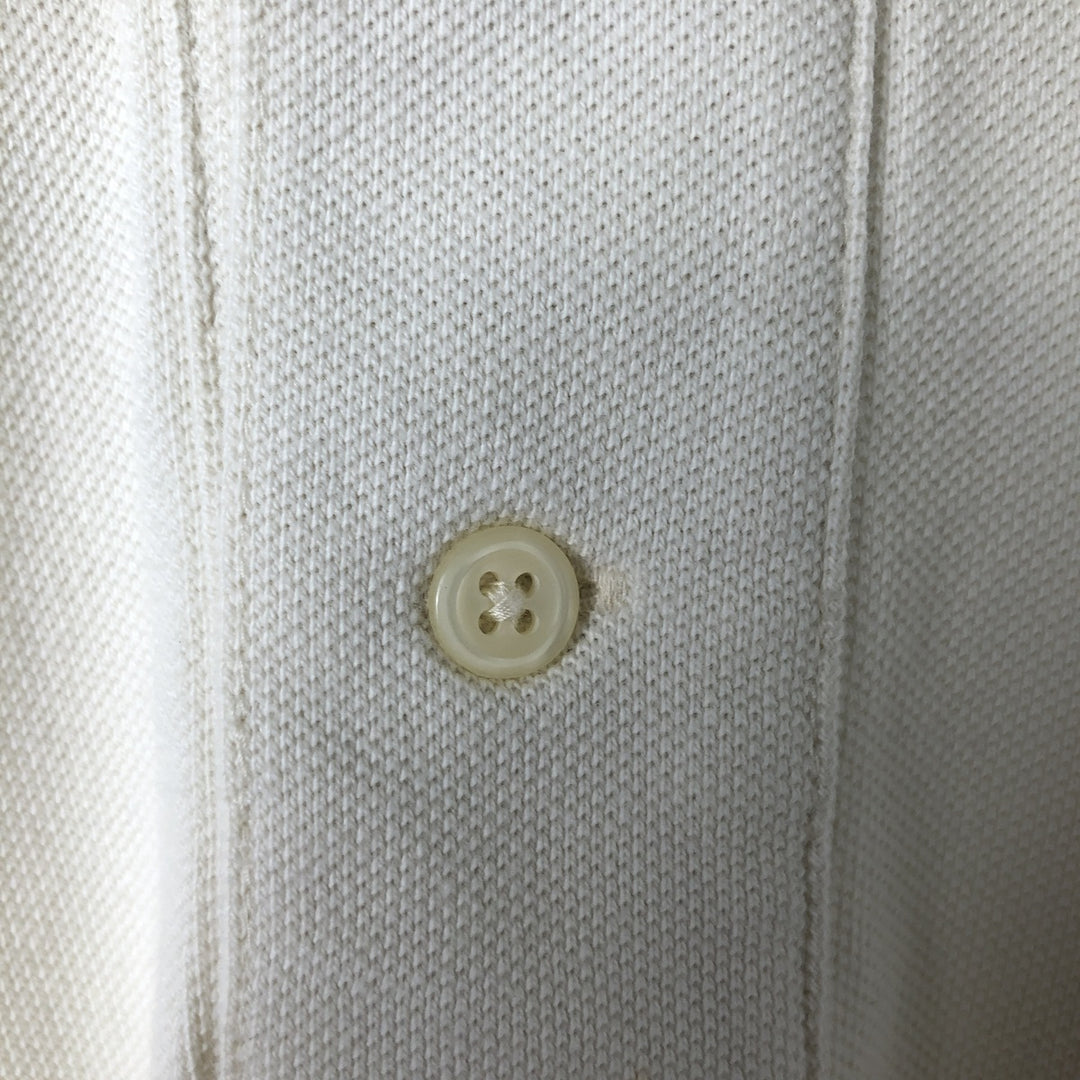 Ralph Lauren POLO by Ralph Lauren short sleeve polo shirt, men's size M cotton white type Vintage Second Hand