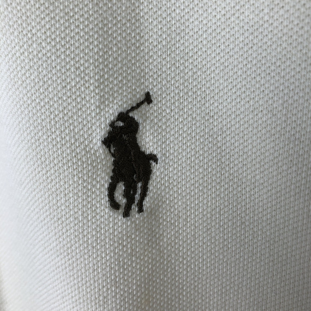 Ralph Lauren POLO by Ralph Lauren short sleeve polo shirt, men's size M cotton white type Vintage Second Hand