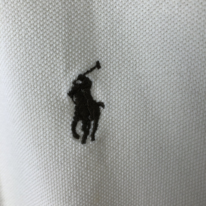 Ralph Lauren POLO by Ralph Lauren short sleeve polo shirt, men's size M cotton white type Vintage Second Hand