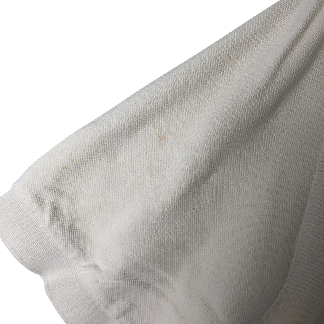 Ralph Lauren POLO by Ralph Lauren short sleeve polo shirt, men's size M cotton white type Vintage Second Hand