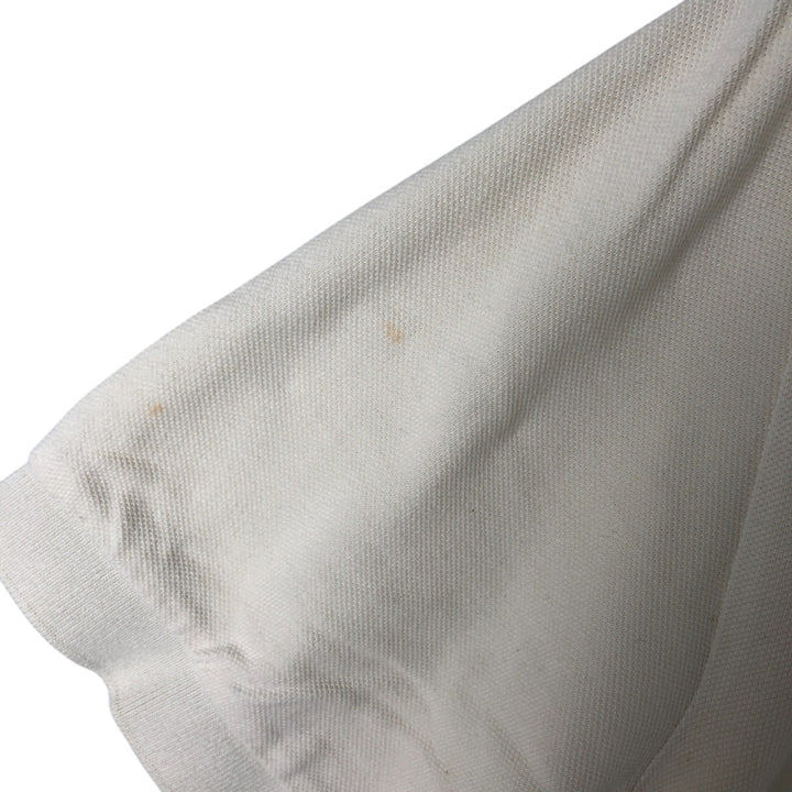 Ralph Lauren POLO by Ralph Lauren short sleeve polo shirt, men's size M cotton white type Vintage Second Hand