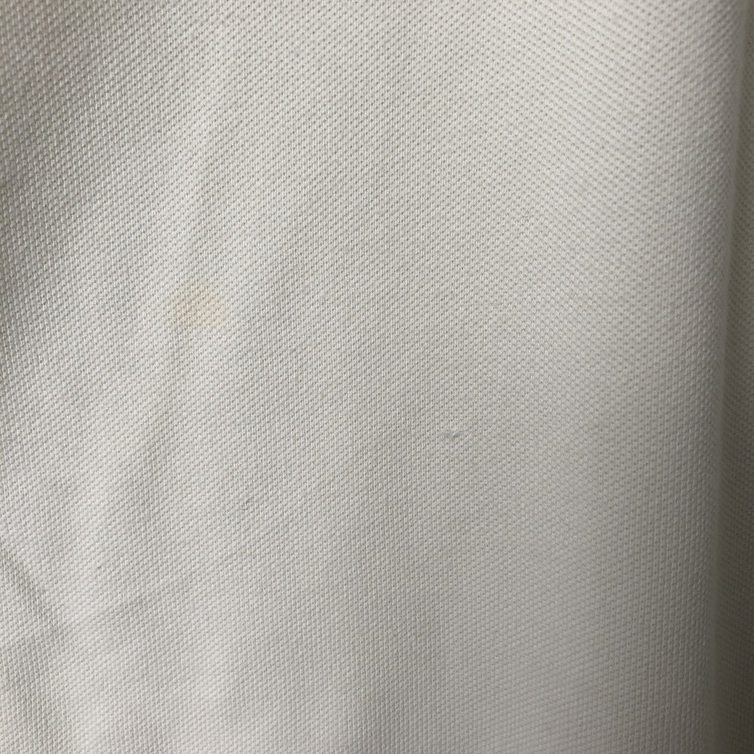 Ralph Lauren POLO by Ralph Lauren short sleeve polo shirt, men's size M cotton white type Vintage Second Hand