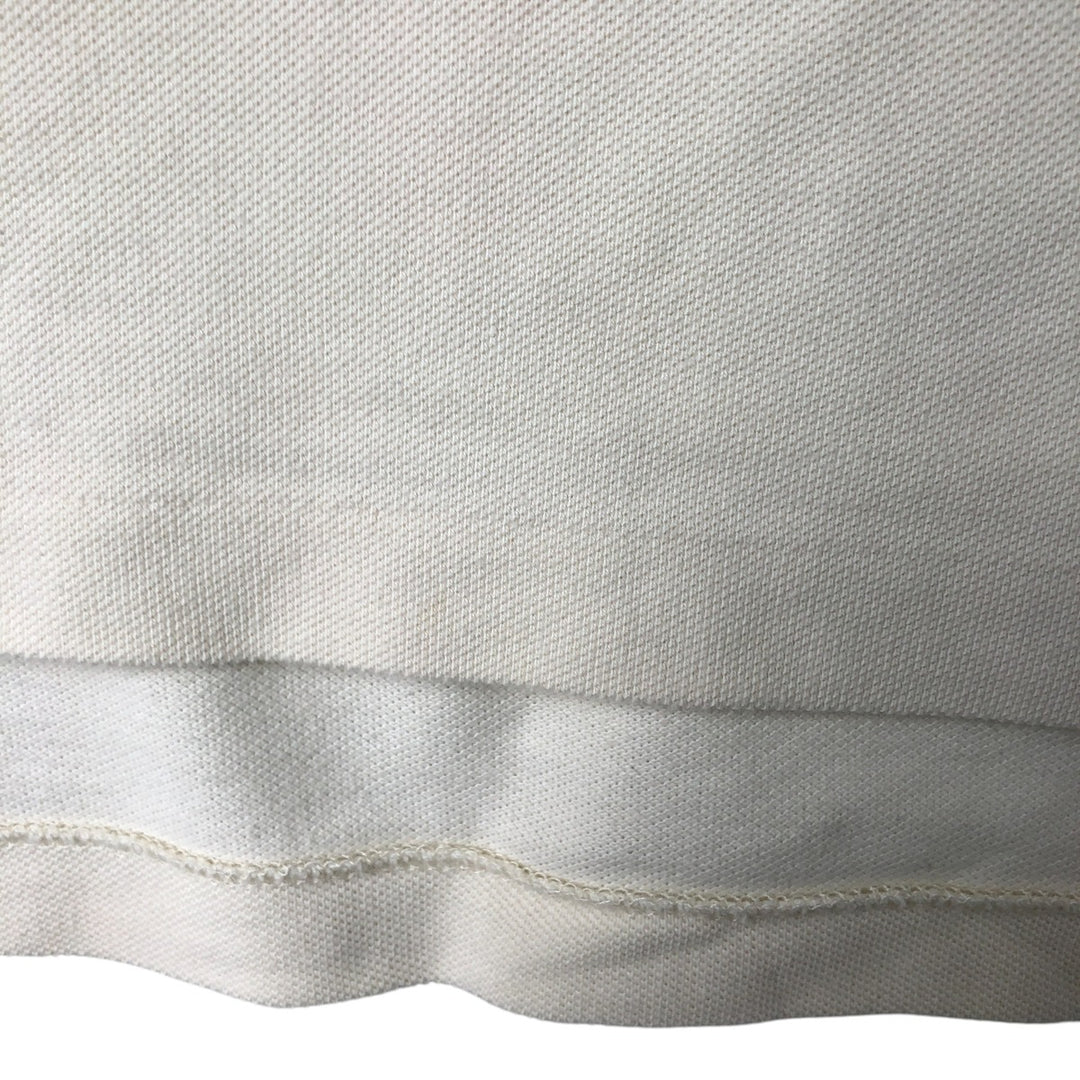 Ralph Lauren POLO by Ralph Lauren short sleeve polo shirt, men's size M cotton white type Vintage Second Hand