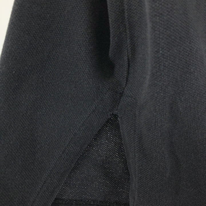 Ralph Lauren POLO by Ralph Lauren short sleeve polo shirt, men's XL size cotton black type Vintage Second Hand