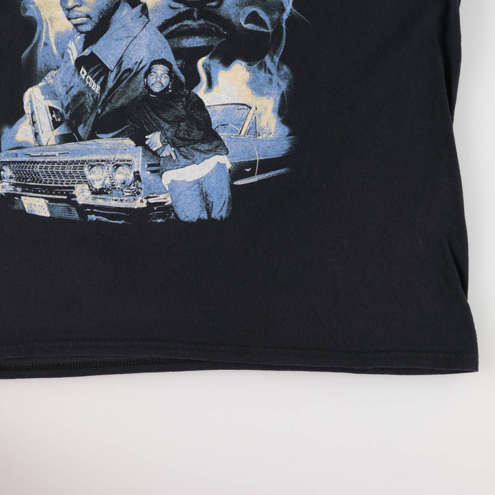 ICE CUBE Ice Cube Band T-shirt, Band T, Men's XL size unclear black type Vintage Second Hand
