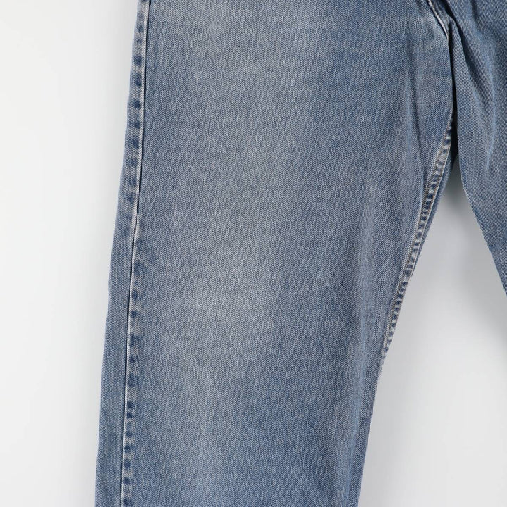 Levi's 550 tapered denim pants for men, size w35 cotton blue type Vintage Second Hand