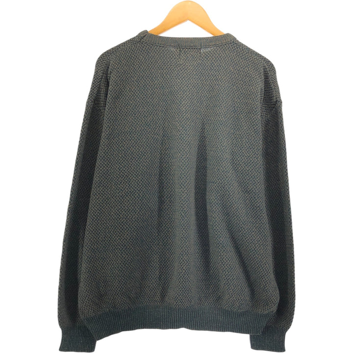 Vintage 90'S Lee SPORT NFL Green Bay Packers Cotton Knit Sweater, Made in USA, Men's Size XL cotton Green type dark green Vintage Second Hand