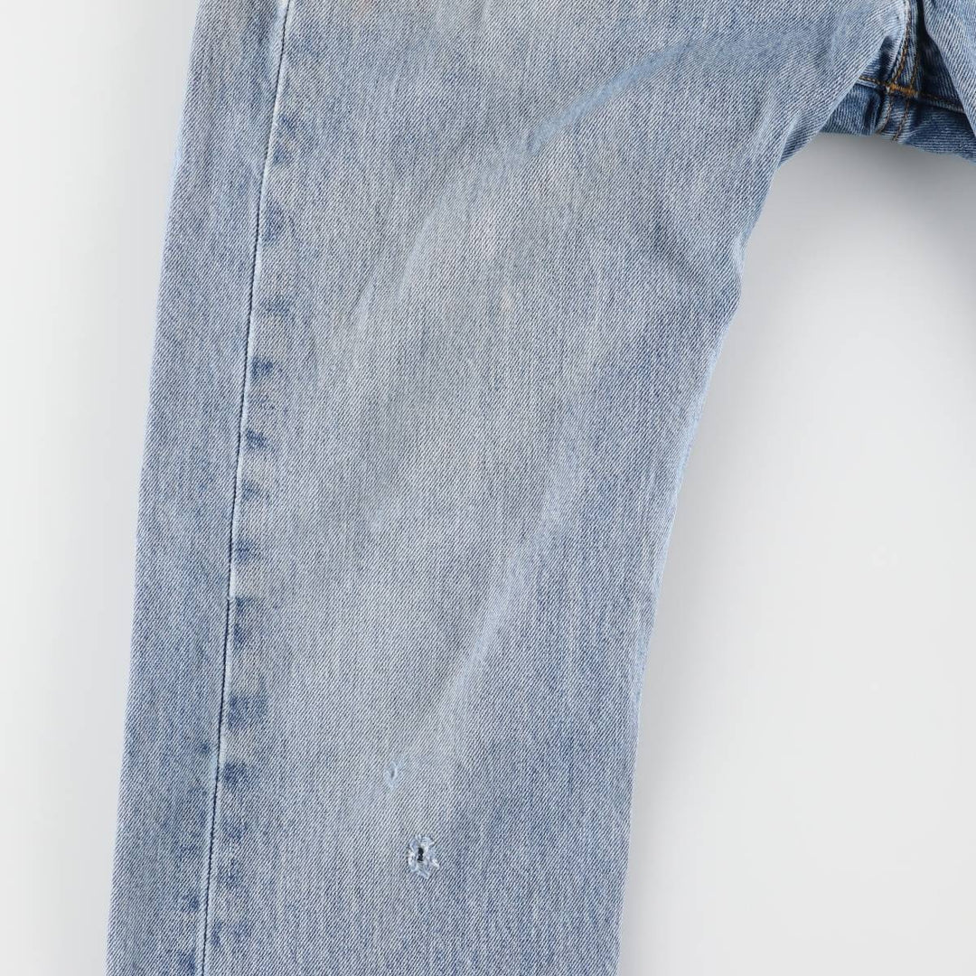 Levi's 501 straight denim pants for men, size W34 cotton blue type Vintage Second Hand