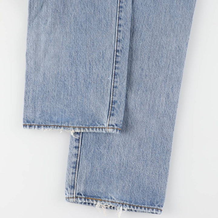 Levi's 501 straight denim pants for men, size W34 cotton blue type Vintage Second Hand