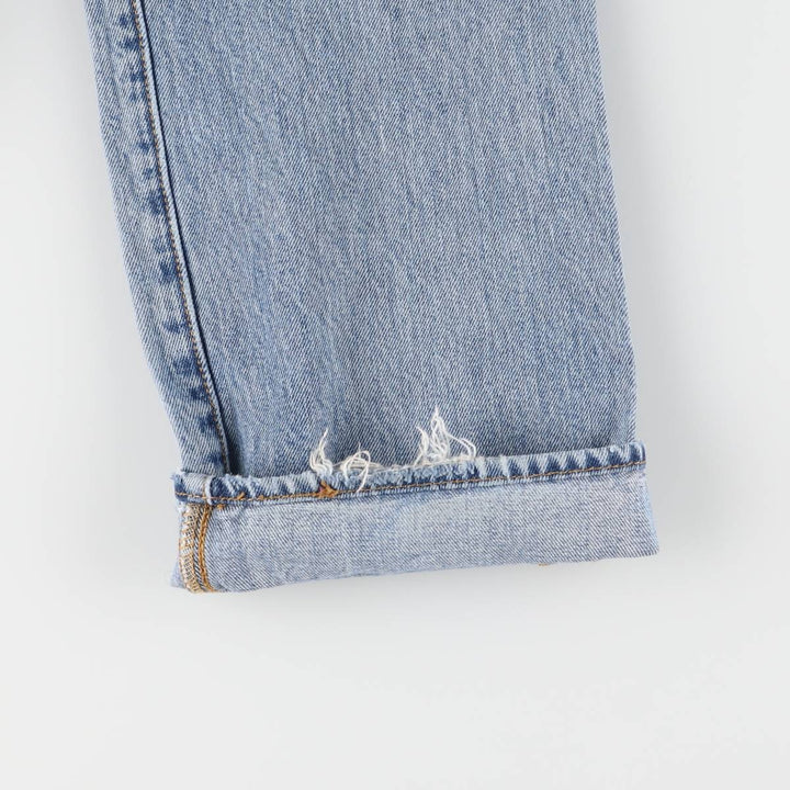Levi's 501 straight denim pants for men, size W34 cotton blue type Vintage Second Hand