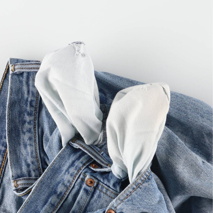 Levi's 501 straight denim pants for men, size W34 cotton blue type Vintage Second Hand