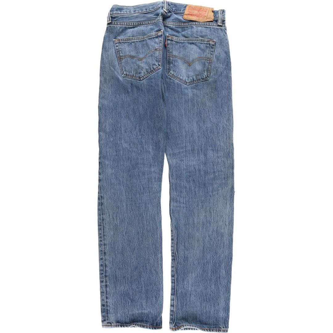 Levi's 501 straight denim pants for men, equivalent to w31 cotton blue type Vintage Second Hand