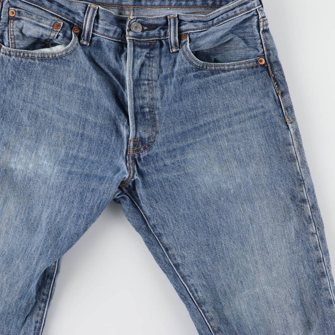 Levi's 501 straight denim pants for men, equivalent to w31 cotton blue type Vintage Second Hand