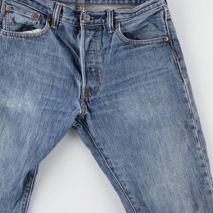 Levi's 501 straight denim pants for men, equivalent to w31 cotton blue type Vintage Second Hand