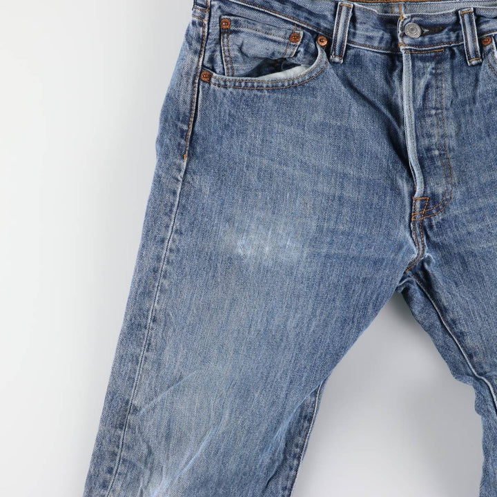 Levi's 501 straight denim pants for men, equivalent to w31 cotton blue type Vintage Second Hand