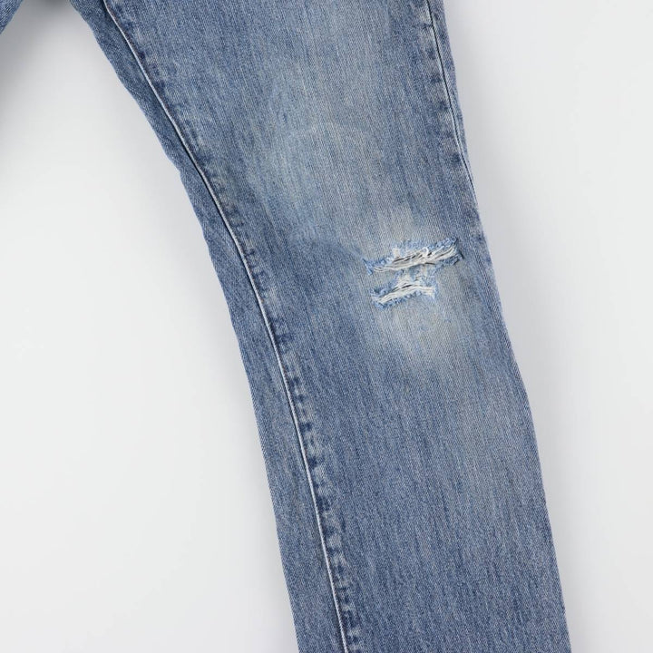 Levi's 501 straight denim pants for men, equivalent to w31 cotton blue type Vintage Second Hand