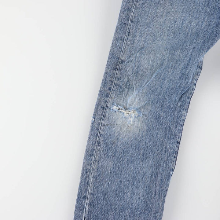 Levi's 501 straight denim pants for men, equivalent to w31 cotton blue type Vintage Second Hand
