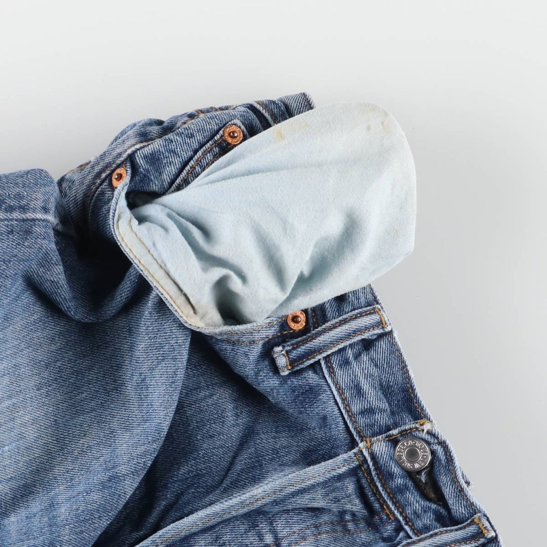 Levi's 501 straight denim pants for men, equivalent to w31 cotton blue type Vintage Second Hand