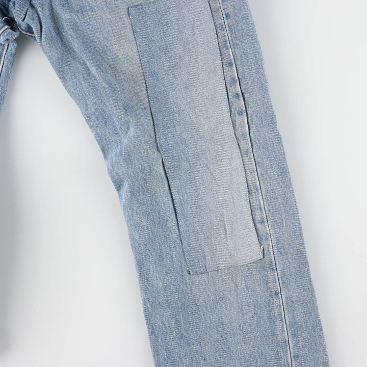 Levi's 501 straight denim pants for men, size W34 cotton blue type Vintage Second Hand