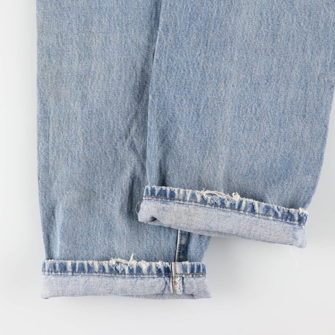 Levi's 501 straight denim pants for men, size W34 cotton blue type Vintage Second Hand
