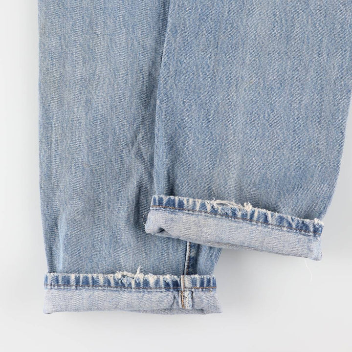 Levi's 501 straight denim pants for men, size W34 cotton blue type Vintage Second Hand