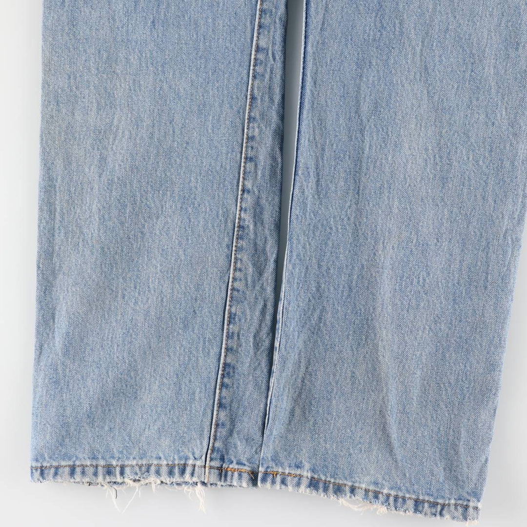 Levi's 501 straight denim pants for men, size W34 cotton blue type Vintage Second Hand