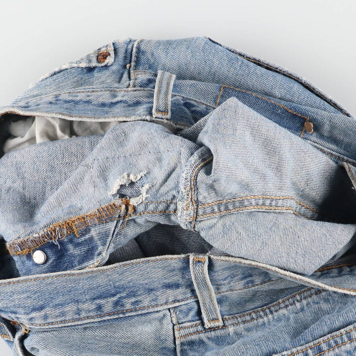 Levi's 501 straight denim pants for men, size W34 cotton blue type Vintage Second Hand