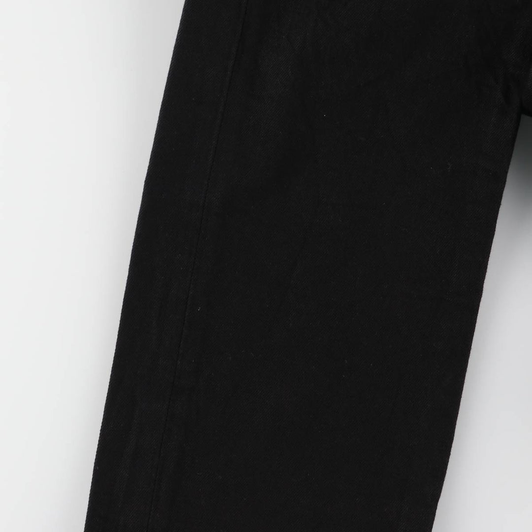 Levi's 501 Black Denim Straight Denim Pants Men's W36 cotton black type Vintage Second Hand