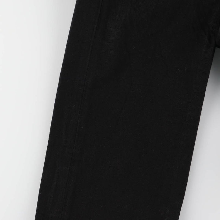 Levi's 501 Black Denim Straight Denim Pants Men's W36 cotton black type Vintage Second Hand