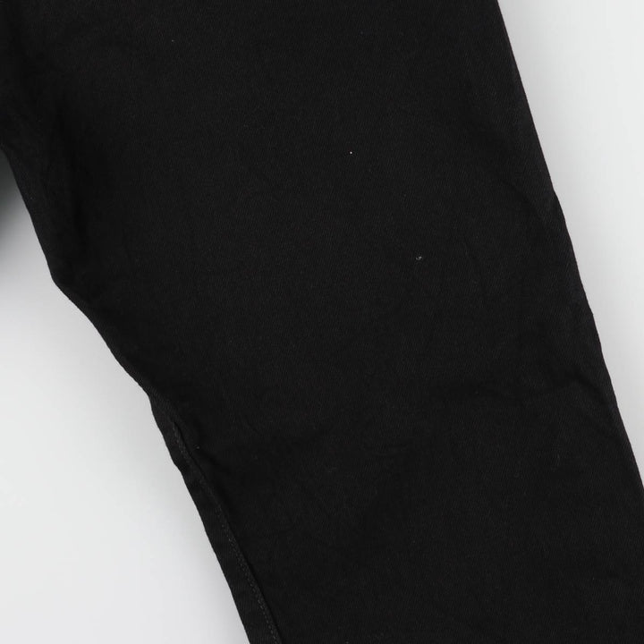 Levi's 501 Black Denim Straight Denim Pants Men's W36 cotton black type Vintage Second Hand