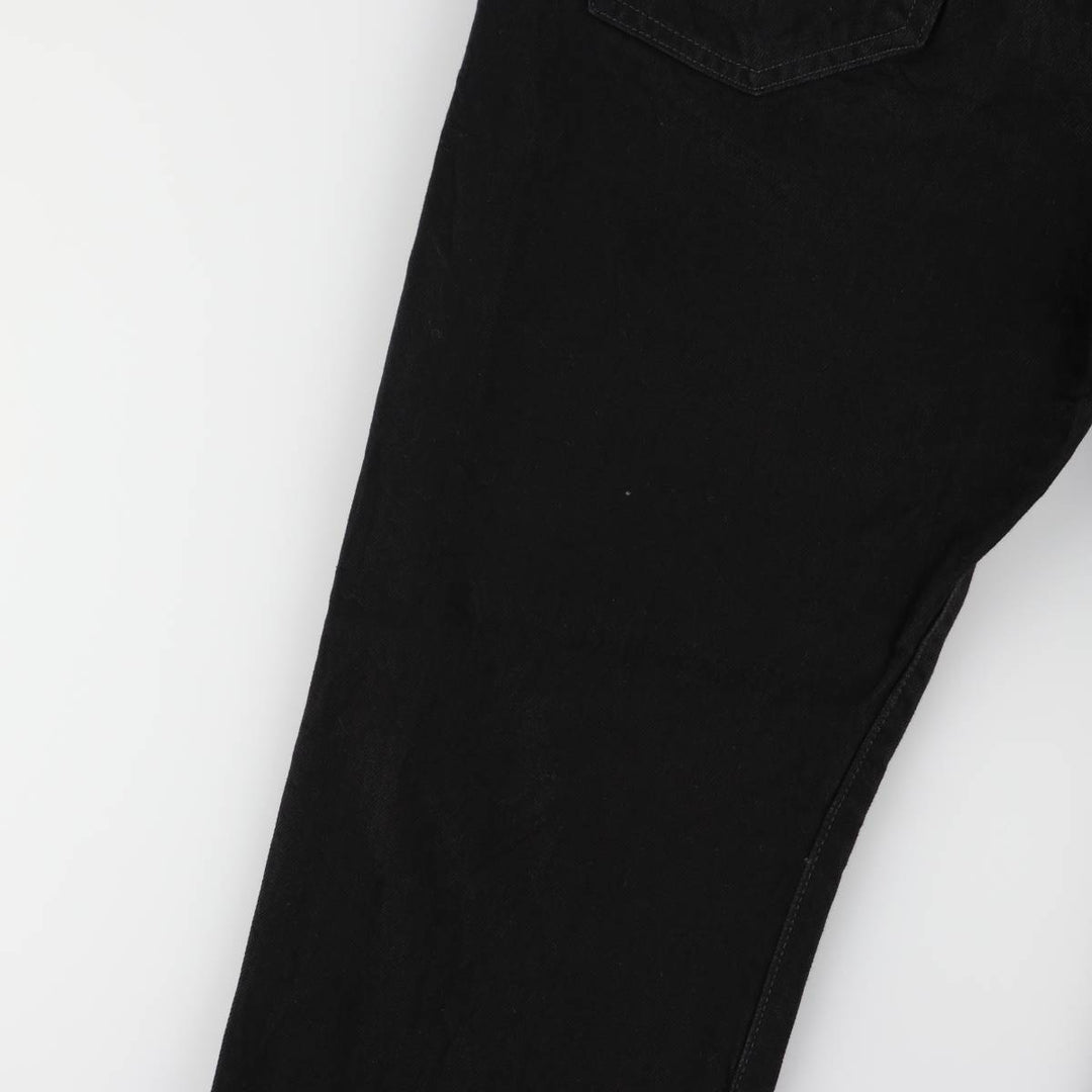 Levi's 501 Black Denim Straight Denim Pants Men's W36 cotton black type Vintage Second Hand