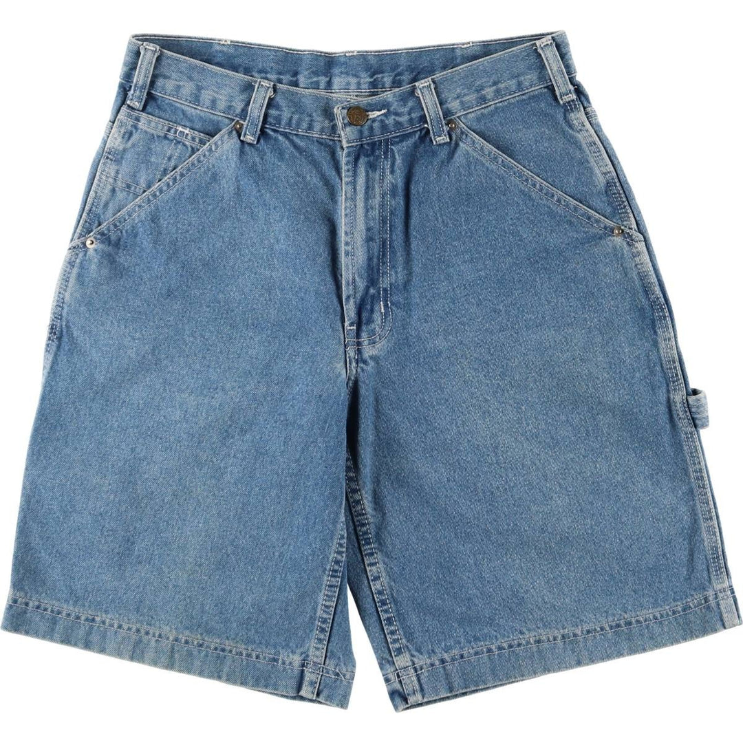 GHBass Denim Painter Shorts, Short Pants, Women's L (w29) Equivalent, Vintage cotton blue type Vintage Second Hand