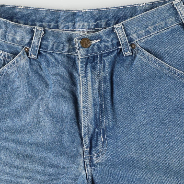 GHBass Denim Painter Shorts, Short Pants, Women's L (w29) Equivalent, Vintage cotton blue type Vintage Second Hand