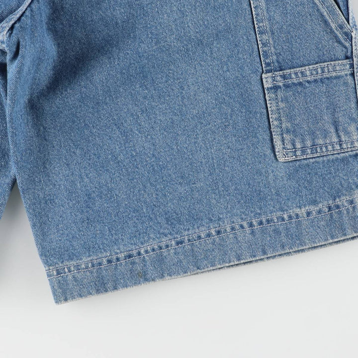 GHBass Denim Painter Shorts, Short Pants, Women's L (w29) Equivalent, Vintage cotton blue type Vintage Second Hand