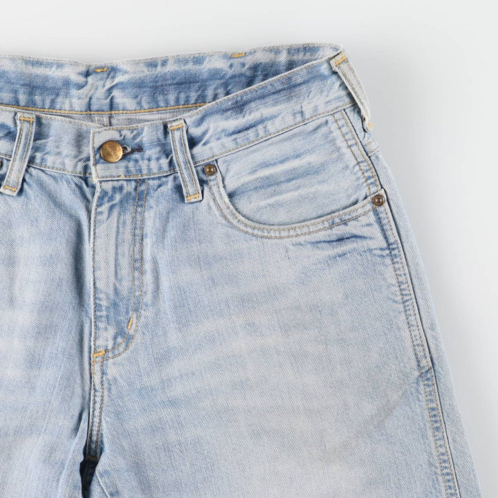 Carhartt WESTERN BERMUDA denim shorts, women's size L (w30) cotton blue type Vintage Second Hand