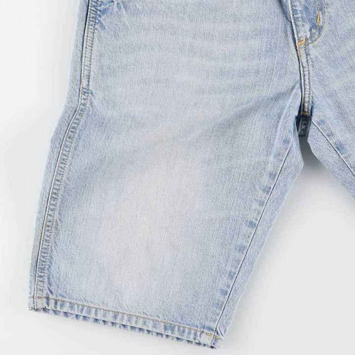 Carhartt WESTERN BERMUDA denim shorts, women's size L (w30) cotton blue type Vintage Second Hand