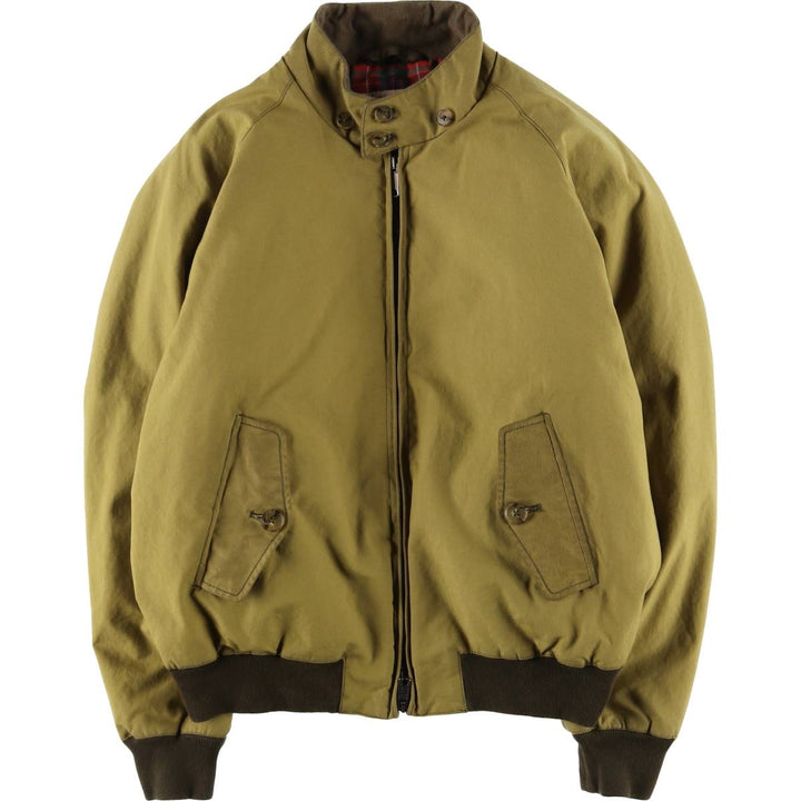 Baracuta G-9 Oiled Harrington Jacket Swing Top Men's L size unknown ocher yellow type Vintage Second Hand