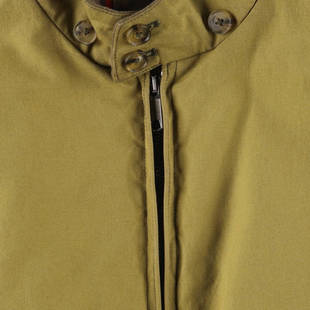 Baracuta G-9 Oiled Harrington Jacket Swing Top Men's L size unknown ocher yellow type Vintage Second Hand