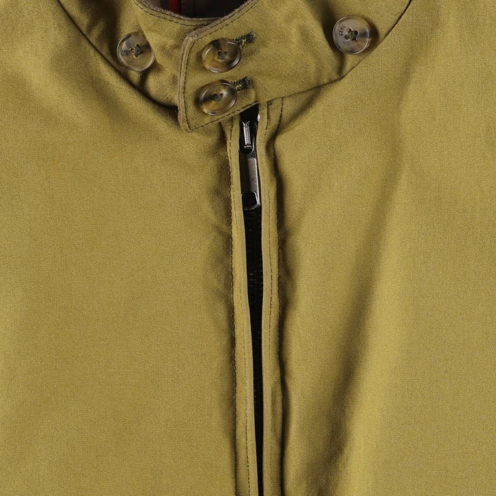 Baracuta G-9 Oiled Harrington Jacket Swing Top Men's L size unknown ocher yellow type Vintage Second Hand